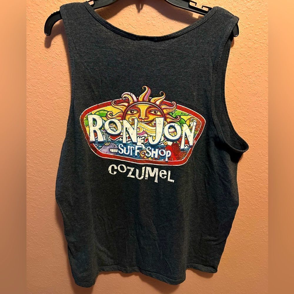 Ron Jon black two sided tank top